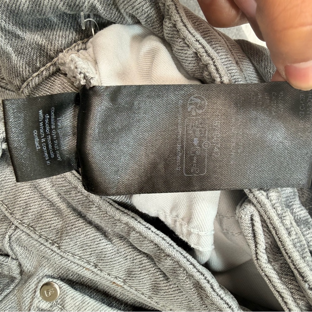 Pilcro Gray Wide Leg Jeans - Picture 8 of 16